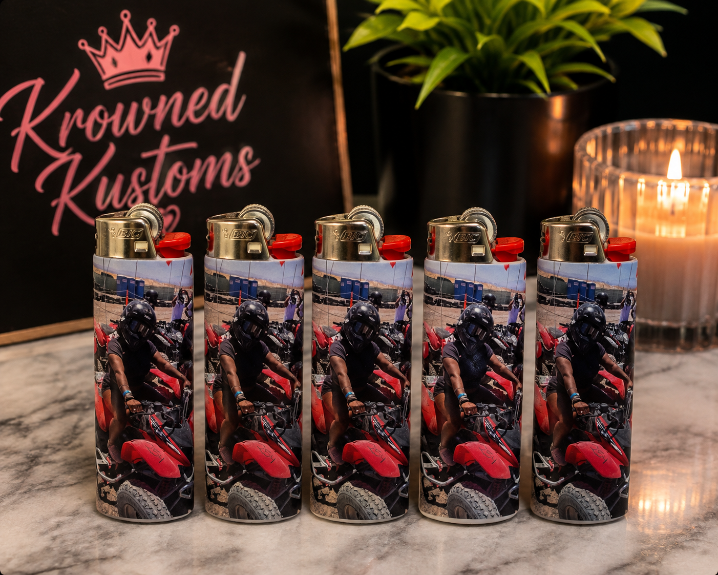 Kustom Photo Bic Lighter – Personalized Picture Lighter